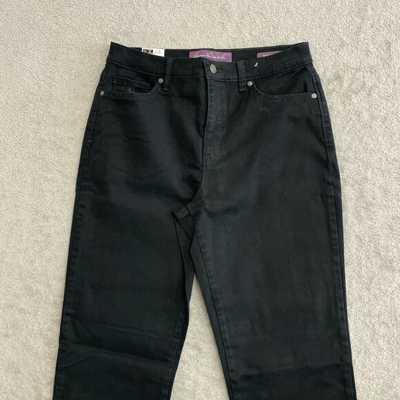 NEW Gloria Vanderbilt Women's 8 Amanda Slimming Jeans 31" Inseam Black - Picture 8 of 14